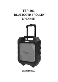 Notice DENVER TSP303 Docking station