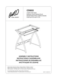 Notice Bell'O CD8855 Bureau