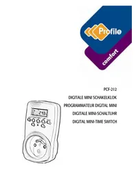 Notice Profile PCF212 Commutateur