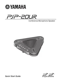 Notice YAMAHA PJP20UR Teléfono
