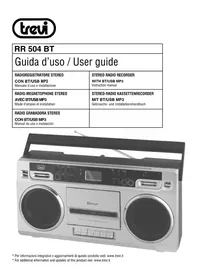 Notice Trevi RR 504 BT Cd-spieler/rekorder