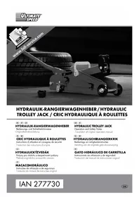 Notice ULTIMATE SPEED HG01040 Zvedák