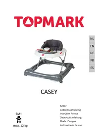 Notice Topmark CASEY T2077 Produits bébés