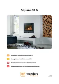 Notice WANDERS SQUARE 60 G Heating