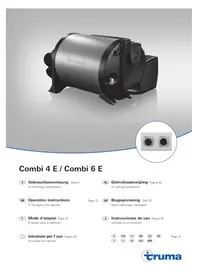 Notice Trumatic COMBI 6 E Heizung