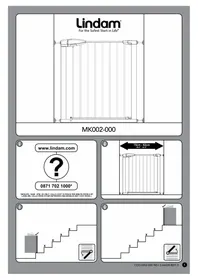 Notice Lindam SURE SHUT PORTE Barrière de sécurité enfant