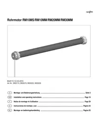 Notice Superrollo RM10MS Moteur électrique