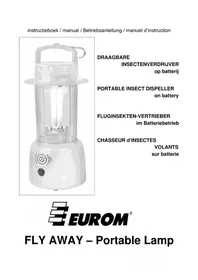 Eurom Fly Away Portable lamp - Chasseur d'insectes
