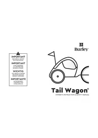 Notice Burley TAIL WAGON REMORQUE A VELO