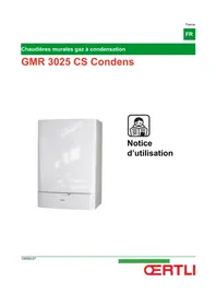 Notice Oertli GMR 3025 CS CONDENS Chaudière de chauffage central