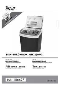 Notice CRIVIT REK 230 D2 Kühlschrank