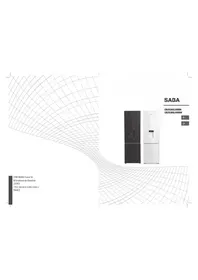 SABA CB2526GLWDBK - Réfrigérateur