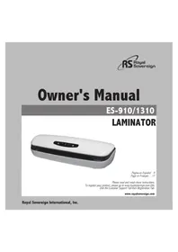Royal Sovereign ES1310 - Máquina de laminado