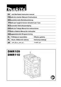 MAKITA DMR109 - Radio