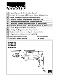 MAKITA HP2034 - Borrmaskin