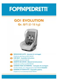 Notice Foppapedretti GO! EVOLUTION Kindersitz