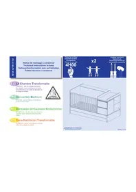 Notice SAUTHON 318340 Lit bébé