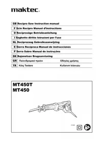 Notice Maktec MT450T Scie