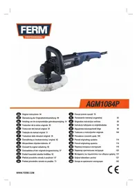 Notice Ferm AGM1084P Polisseuse électrique