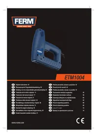 Notice Ferm ETM1004 Agrafeuse