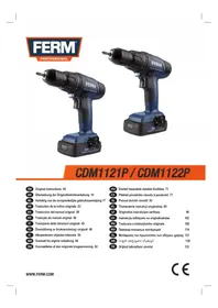 Notice Ferm CDM1122P Perceuse électrique