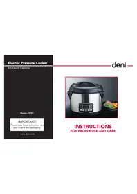 Notice Deni 9780 Saucepan