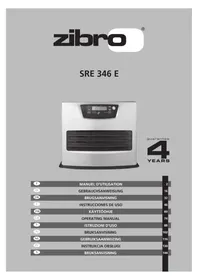 Notice ZIBRO SRE 346 E Chauffage