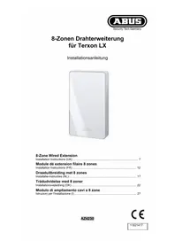 Notice ABUS IPCA63500 Alarme de sécurité