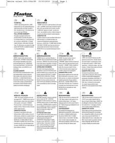 Notice Master Lock 263EURDAT Antivol de volant