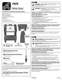 Notice Step2 797500 Bureau enfant