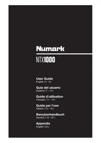 Notice NUMARK NXT1000 Platine_disque