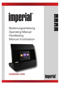 Notice Imperial DABMAN I400 Radio