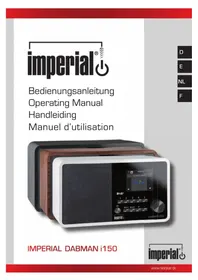 Notice Imperial DABMAN I150 Radio