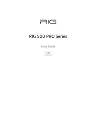Notice PLANTRONICS RIG 500 PRO Casque
