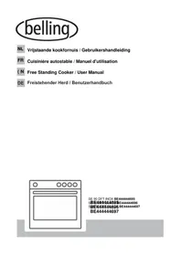 Notice BELLING SE 90 DFT INOX Cuisinière