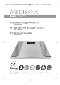 Notice MEDISANA BS 410 CONNECT Waagen