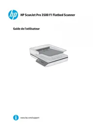 Notice HP SCANJET PRO 3500 F1 Scanner