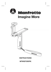 Notice MANFROTTO MTWISTGRIPK Autres accessoires de téléphones