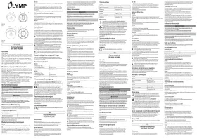 Notice OLYMPIA DC 500 Caméra de surveillance