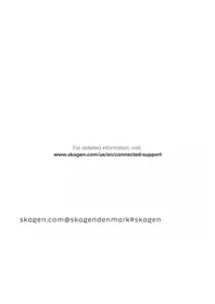 Notice Skagen FALSTER GEN 3 CONNECTED SKT5000 Montre