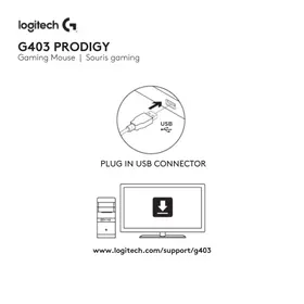 Notice LOGITECH G403 PRODIGY Souris
