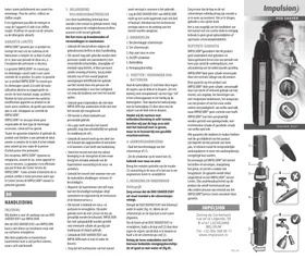 Notice Impulsion DS01 Tondeuse nez