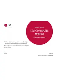 Notice LG 32QK500 모니터