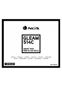 Notice NGS GLEAM 514C Osvětlení