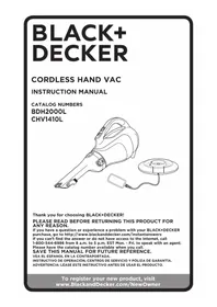 BLACK &amp; DECKER Dustbuster CHV1410L - Hand vacuum cleaner