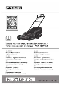 Notice PARKSIDE PRM 1800 A2 Sekačka na trávu