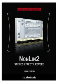 Notice TC ELECTRONIC NONLIN2 TDM Effets audio