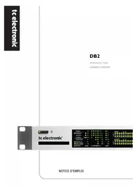 TC ELECTRONIC DB2 - Équipement audio professionnel