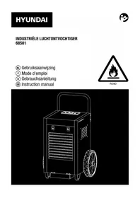 Notice HYUNDAI 68501 Déshumidificateur
