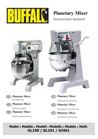 Notice BUFFALO GL190 Keukenmachine